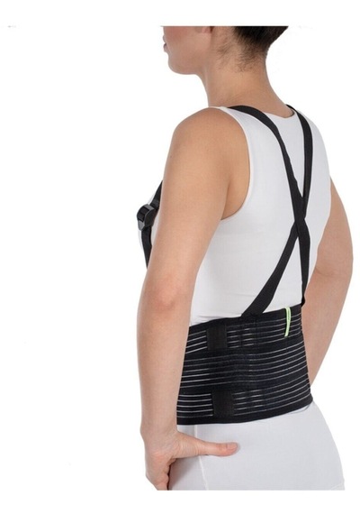 Wingmed Unisex Siyah Çalışma Korsesi SIYAH