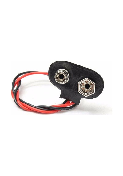 9 Volt Pil Başlığı - Arduino Pcb Elektronik Devre Raspberry Pıc 9v Pil Bağlantı Kablosu