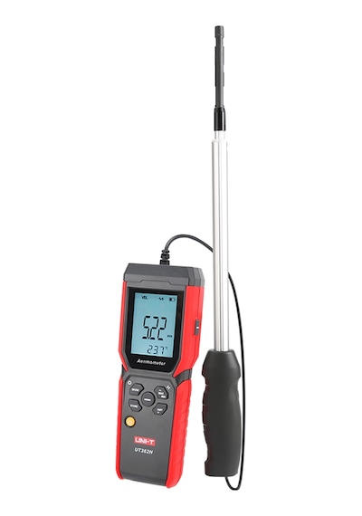 Uni-t Ut362h Pervane Anemometre Kanal İçi Ölçümler İçin Anemometre