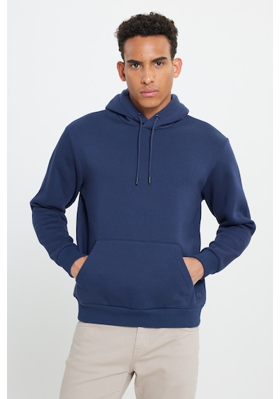 Ac&Co / Altınyıldız Classics Standart Fit Normal Kesim Kapüşonlu Kanguru Cepli Pamuklu Erkek Sweatshirt - Lacivert Ac&Co / Altınyıldız Classics Standart Fit Normal Kesim Kapüşonlu Kanguru Cepli Pamuklu Erkek Sweatshirt - Lacivert