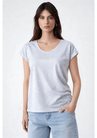 Fashion Friends Kadın Simli Bluz 26y0202k1 Gümüş