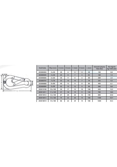 Karabina Yaylı 8 Mm 3 Adet - Elwm-571913