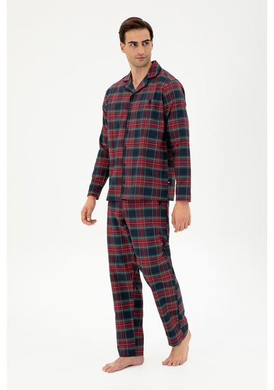 U.s. Polo Assn. Erkek Bordo Pijama Takım 50301734-vr014 Bordo U.s. Polo Assn. Erkek Bordo Pijama Takım 50301734-vr014 Bordo