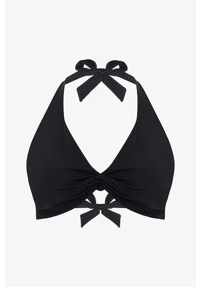Penti Siyah New Üçgen Twist Bikini Üstü