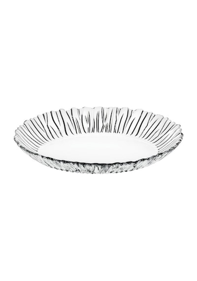 Paşabahçe 10547 Oval 25cm Aurora Kayık Tabak Şeffaf