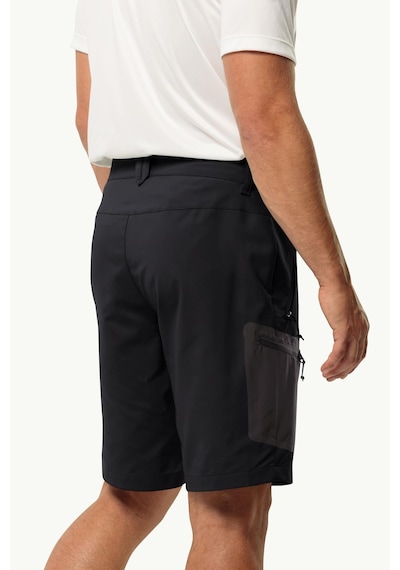 Jack Wolfskin Active Track Erkek Şort 1503792-6000-siyah