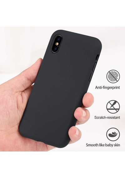 Apple Uyumlu iPhone XS Max Kilif Liquid Içi Kadife Tam Koruma Lansman 409270722