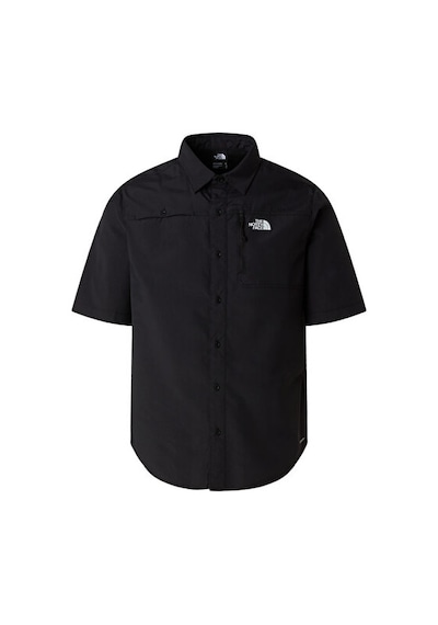The North Face M Sequoia Short Sleeve Shirt Erkek Outdoor Kısa Kollu Gömlek Nf0a8fu6jk31siyah Siyah
