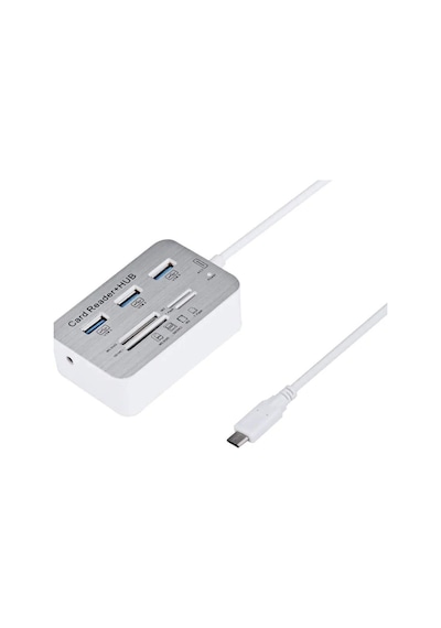 Hadron Hdx7029 7in1 Kart Okuyucu Type-c To Usb 3.0 Hub