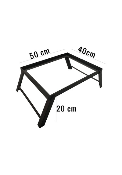 Katlanır Portatif Kamp Ve Piknik Izgarası 50x40 Cm Çok Renkli