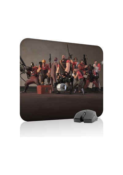Team Fortress Kaymaz Dikişli Kauçuk Oyuncu Mousepad V2 - 48x40 Xl Gaming Mouse Pad Fare Altlığı