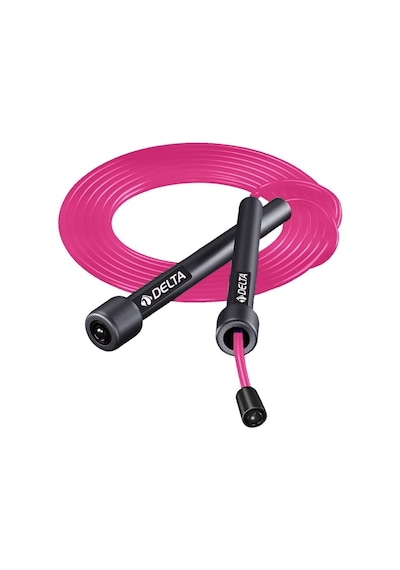 Açık Pembe Uzunluğu Ayarlanabilir Deluxe Atlama İpi