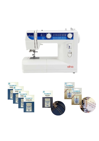 Elna 240 Dikiş Nakış Makinesi + İğne Seti