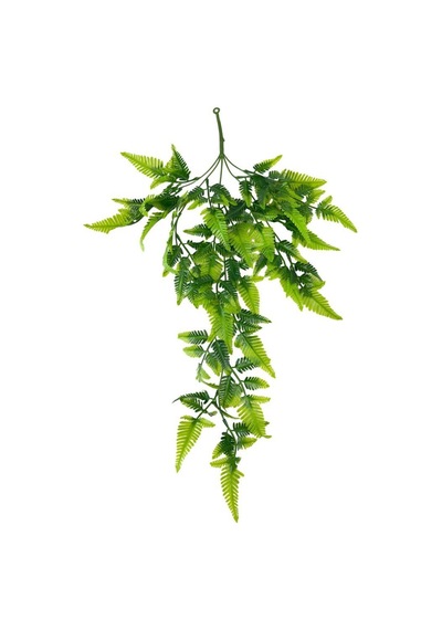 Yapay Çiçek Sarkan Boston Fern 60cm 5Dallı ty124 Yapay Sarmaşık Yeşil