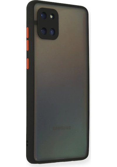 Newface - 923 - Samsung Galaxy Uyumlu A81 / Note 10 Lite Kılıf Montreal Silikon Kapak - Csmo-tex - - Siyah