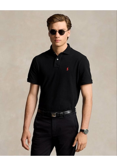 Polo Ralph Lauren Ikonik File Polo Tişört Siyah