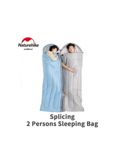 Naturehike Zarf Tarzı Kapüşonlu Uyku Tulumu -10 C Gri Left Gri