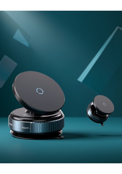 360 Ayarlanabilir Manyetik Araç Telefon Tutucu Kompakt Tasarım