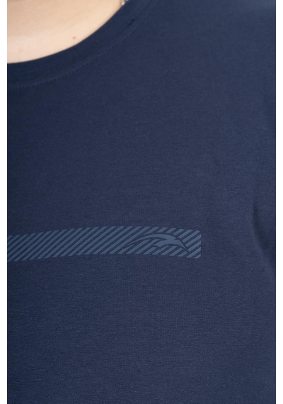 Maraton Sportswear Büyük Beden Erkek Bisiklet Yaka Takma Kol Basic Açık Lacivert Sweatshirt 22420-açık Lacivert