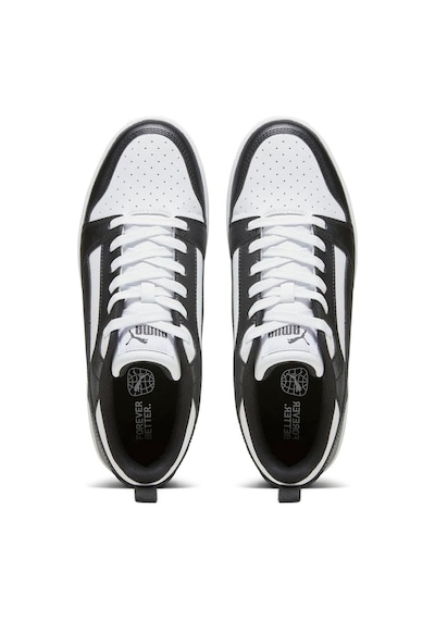 Puma Rebound V6 Low Sneaker Siyah - Beyaz