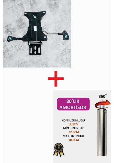 Cemre Ticaret Çift Kollu Kuyruklu Mekanizma+80'lik Krom Piston