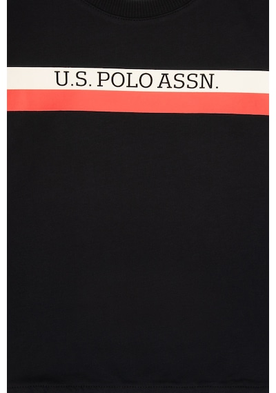 U.S. Polo Assn. Erkek Çocuk Siyah Basic Bsiklet Yaka Sweatshirt 50313994-VR046 U.S. Polo Assn. Erkek Çocuk Siyah Basic Bsiklet Yaka Sweatshirt 50313994-VR046