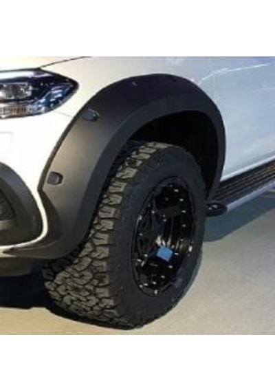 Mercedes X-class Uyumlu Yedek Parça Çıkıntılı Civatasız Çamurluk
