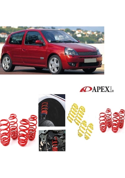 Renault Clio 2 Apexi 4.cm Spor Helezon Yay