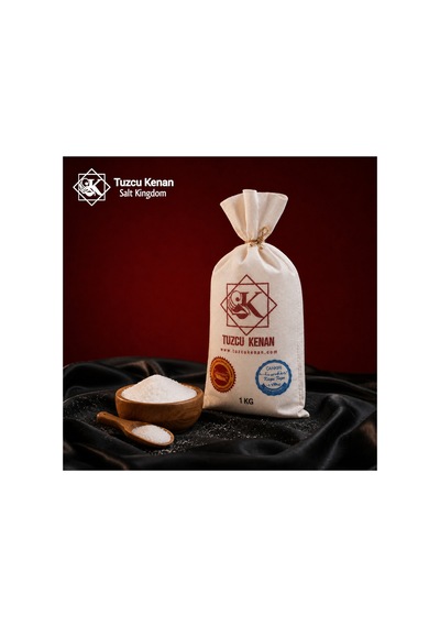 Tuzcu Kenan Çankırı Kristal Kaya Tuzu Sofralık Yemeklik 1 Kg