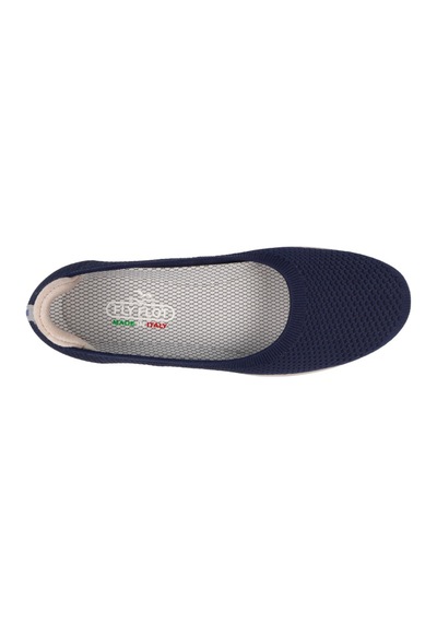 Babet Kadın 27 B39 Kq Fly Flot Cloth Woman Shoe Dark Blue Dark Blue Lacivet