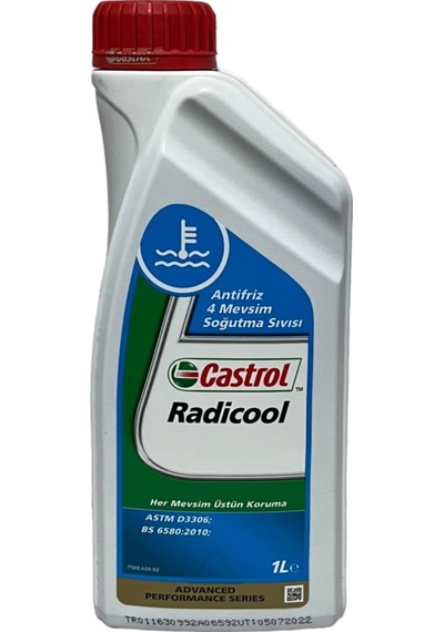 Castrol Radicool 4 Mevsimlik Mavi Antifriz 1 Litre