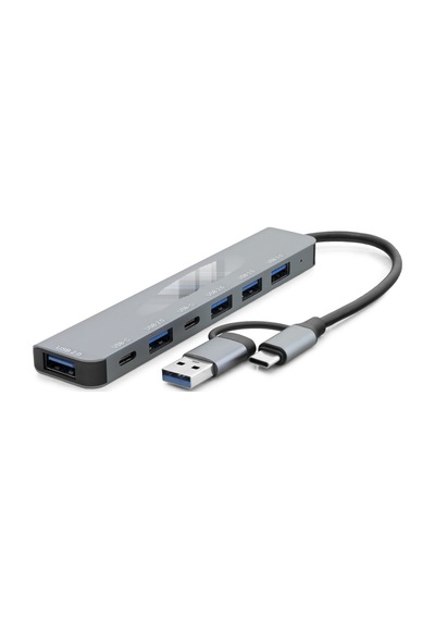 Usb Type-c 3.0 Hub 7 Port Gri Hdx7827