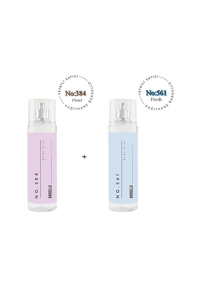 Bargello No:384 + No:561 Body Mist Kadın / Erkek 210 Ml Edt - Mnms210384561