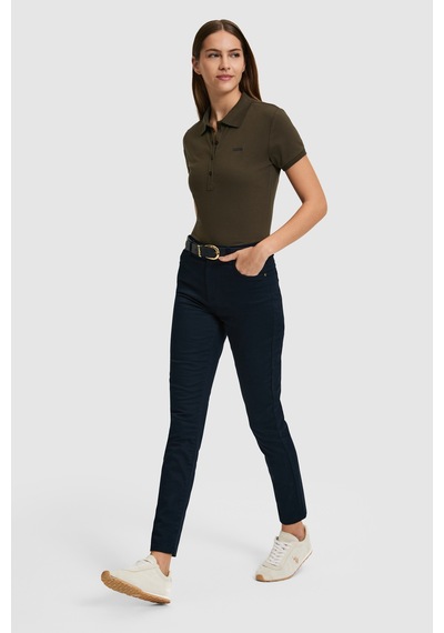 U.s. Polo Assn. Kadın Koyu Haki Tişört Basic 50323461-vr111
