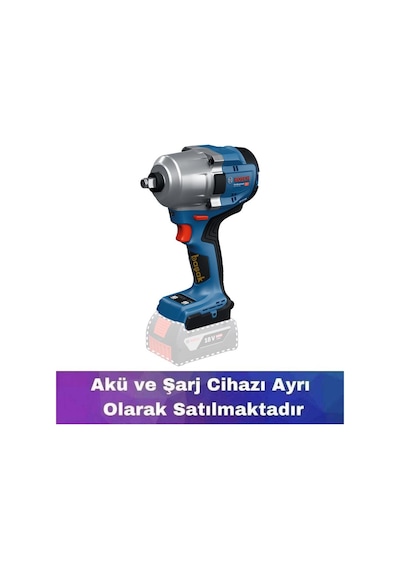 Bosch Gds 18v-780 1/2'' Akülü Somun Sıkma Akü Ve Şarj Yoktur 06019p4000