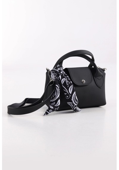 Kumru Studio Luna Siyah Mini Bag Kadın Omuz Çantası