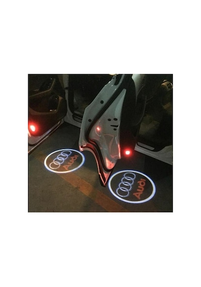Audi A4 Kapı Altı Logo Hayalet Logo 2003 Sonrası 2 Adet