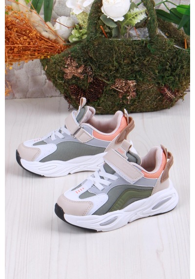 Fort Cool Evo Rahat Hafif Sneaker Erkek Çocuk Ayakkabı Haki