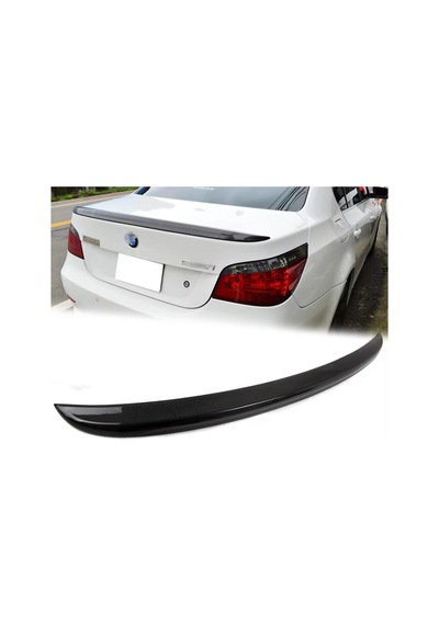 Autogp Bmw E60 M5 Bagaj Üstü Spoiler Siyah Boyalı Plastik Boyalı 2003 / 2009 Agp-bgz-sp-145391
