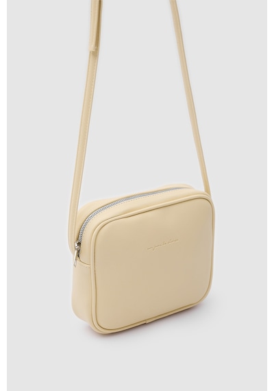 Shule Bags Lina Çapraz Çanta Butter Yellow Krem