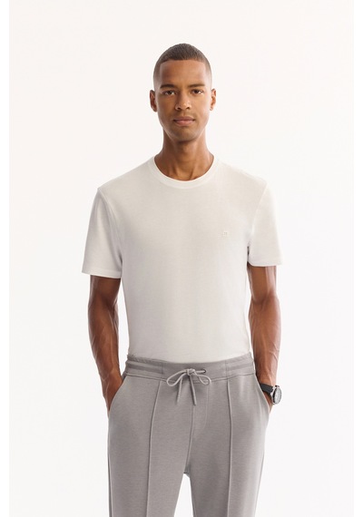 Avva Erkek Gri Beli Lastikli Bağcıklı Soft Touch Bi-stretch Regular Fit Eşofman Altı A52y3406