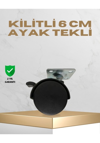 Sehpa Ve Masa İçin 6 Cm Kilitli Ayak 6395751