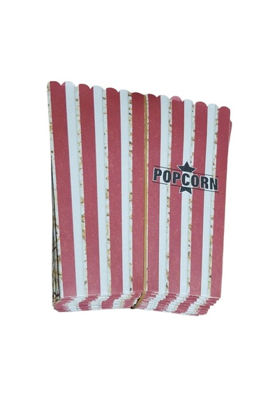 Karton Popcorn Kutu Büyük Pk:50 Adet