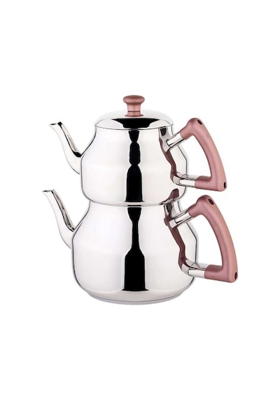 Özkent K-313 Marmaris Mini Boy Sade Çaydanlık Rose