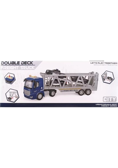 Ctoys Müzik Ve Işıklı Oyuncak Çift Katlı Yük Kamyonu Py8831b