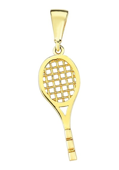 Altın Mini Tenis Raket Kolye Ucu As1840ukl Altınsepeti