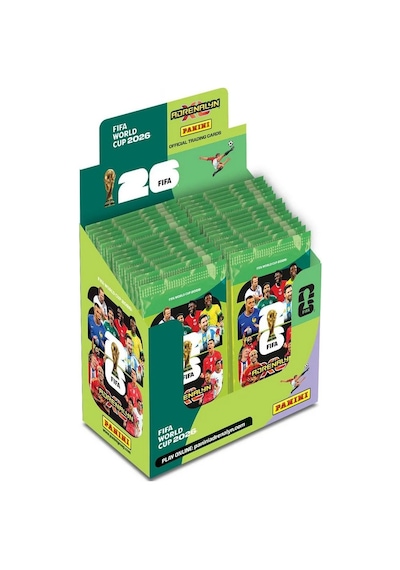 Dünya Kupası Fıfa 2026 Panini Adrenalyn Xl Koleksiyon Kartı Booster 1 Paket 8 Kart