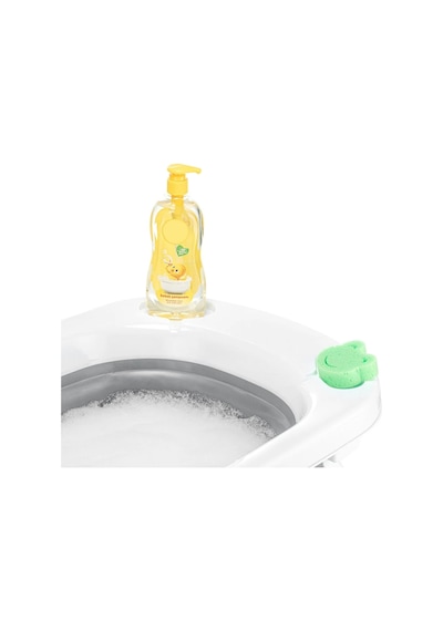 Premium Pratik Katlanır Yer Kaplamaz Ayaklı Bebek Yıkama Banyo Küvet Duş Kova Maşrapa Koçero Seti