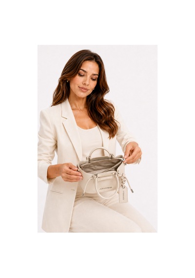 Just Polo Kadın Günlük Veya Özel Kullanıma Uygun Ayarlanabilir Askılı Şık El & Omuz Çantası Tote Bag Kahverengi