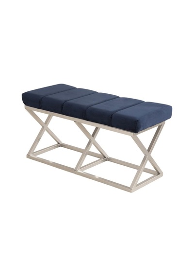 Evodeko Lacivert Bench  Puf
